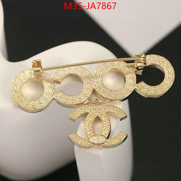 Jewelry-Chanel buy high-quality fake ID: JA7867 $: 35USD