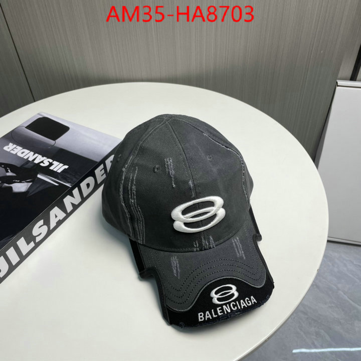 Cap(Hat)-Balenciaga customize best quality replica ID: HA8703 $: 35USD