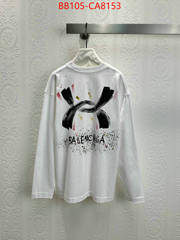 Clothing-Balenciaga the highest quality fake ID: CA8153 $: 105USD