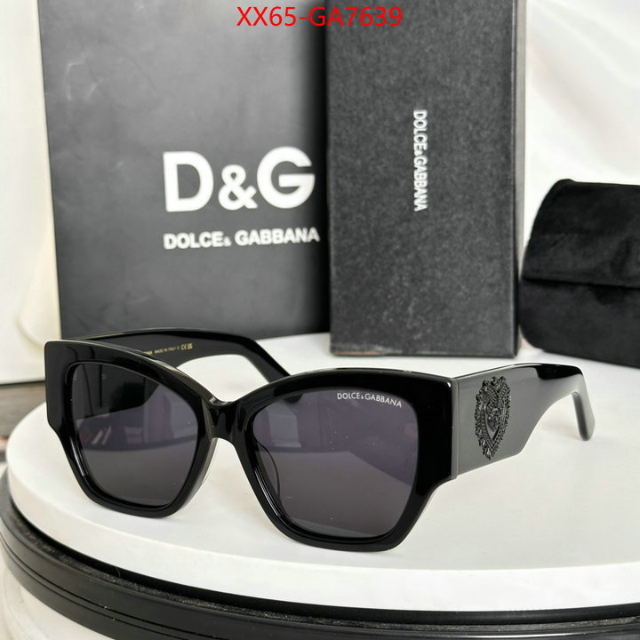 Glasses-DG 7 star quality designer replica ID: GA7639 $: 65USD