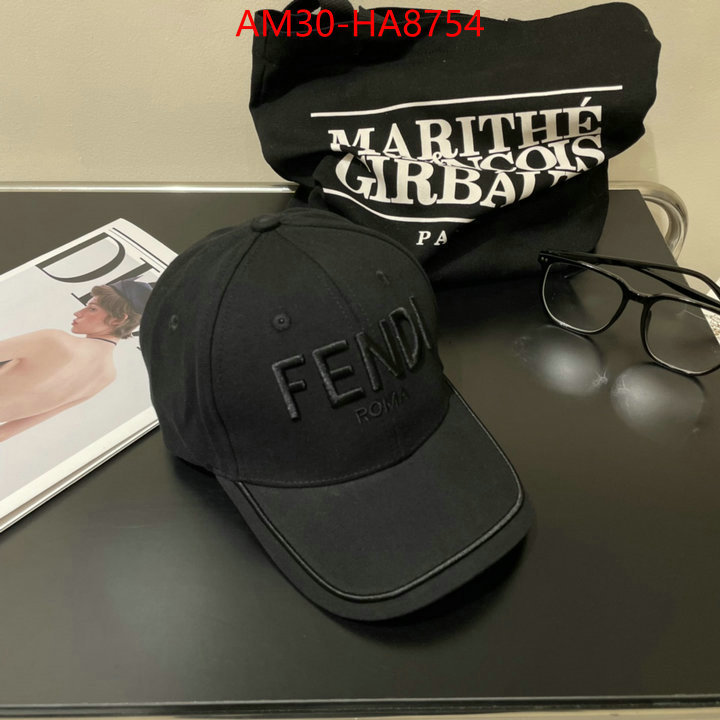 Cap(Hat)-Fendi luxury cheap replica ID: HA8754 $: 30USD