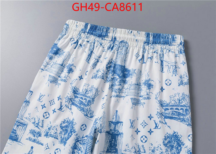 Beach Shorts-LV from china 2024 ID: CA8611 $: 49USD