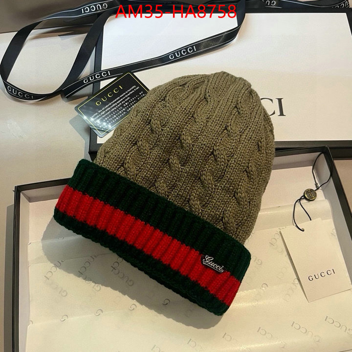 Cap(Hat)-Gucci best replica quality ID: HA8758 $: 35USD