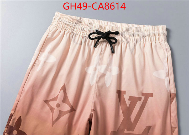 Beach Shorts-LV top fake designer ID: CA8614 $: 49USD