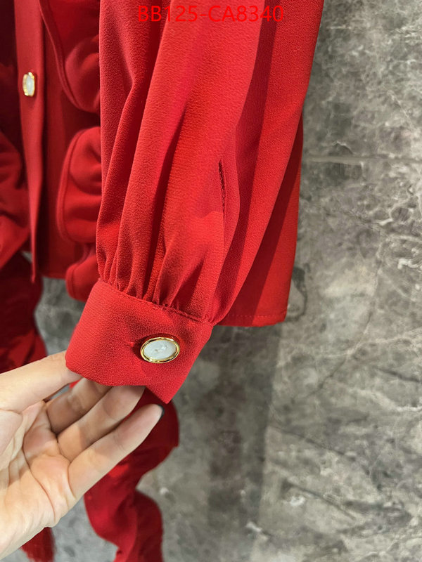 Clothing-Valentino fake aaaaa ID: CA8340 $: 125USD