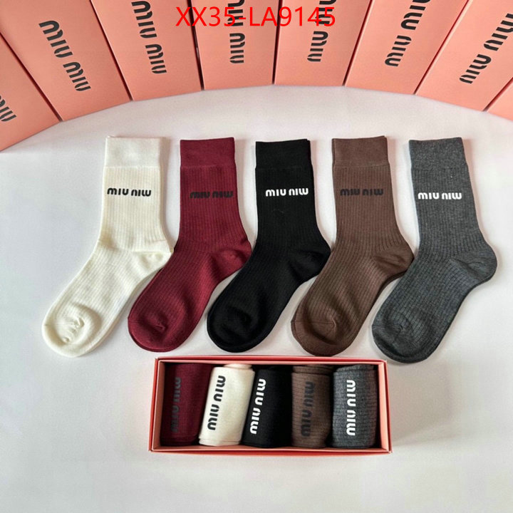 Sock-Miu Miu store ID: LA9145 $: 35USD