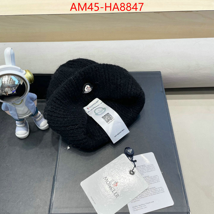 Cap(Hat)-Moncler replica aaaaa designer ID: HA8847 $: 45USD