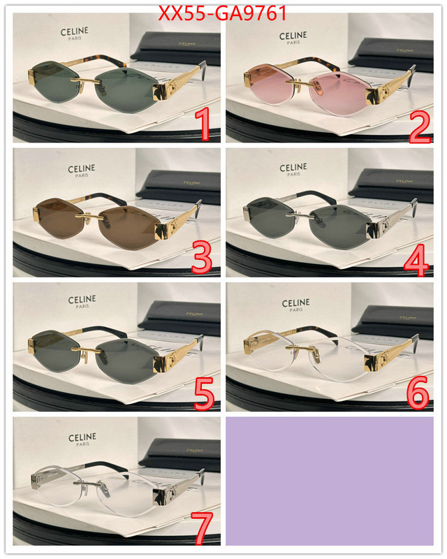 Glasses-CELINE replica 1:1 high quality ID: GA9761 $: 55USD