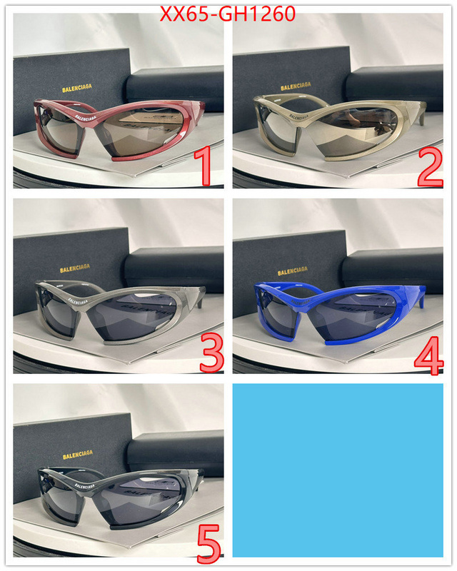 Glasses-Balenciaga best wholesale replica ID: GH1260 $: 65USD