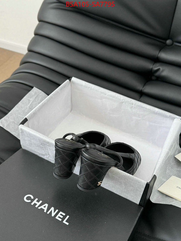 Women Shoes-Chanel best quality fake ID: SA7795 $: 105USD