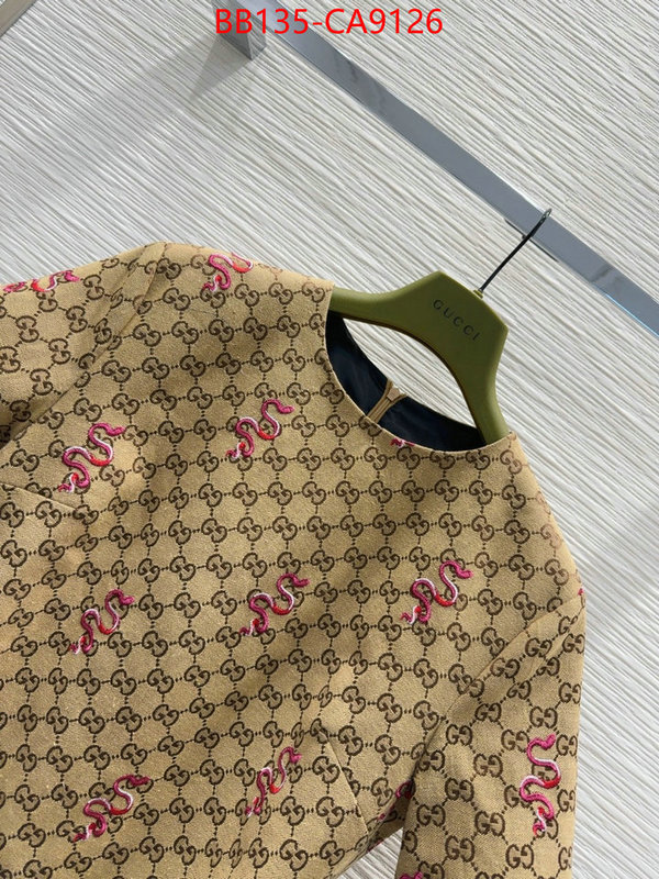 Clothing-Gucci 1:1 ID: CA9126 $: 135USD