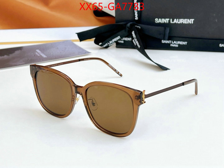 Glasses-YSL buy cheap replica ID: GA7783 $: 65USD