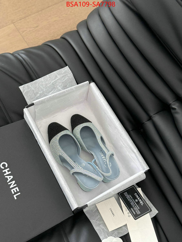 Women Shoes-Chanel the top ultimate knockoff ID: SA7798 $: 109USD