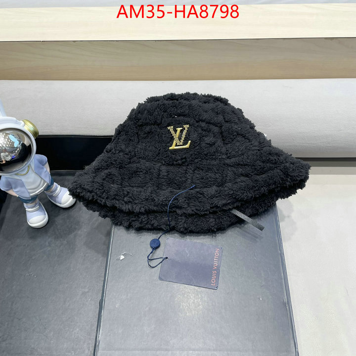 Cap(Hat)-LV top perfect fake ID: HA8798 $: 35USD