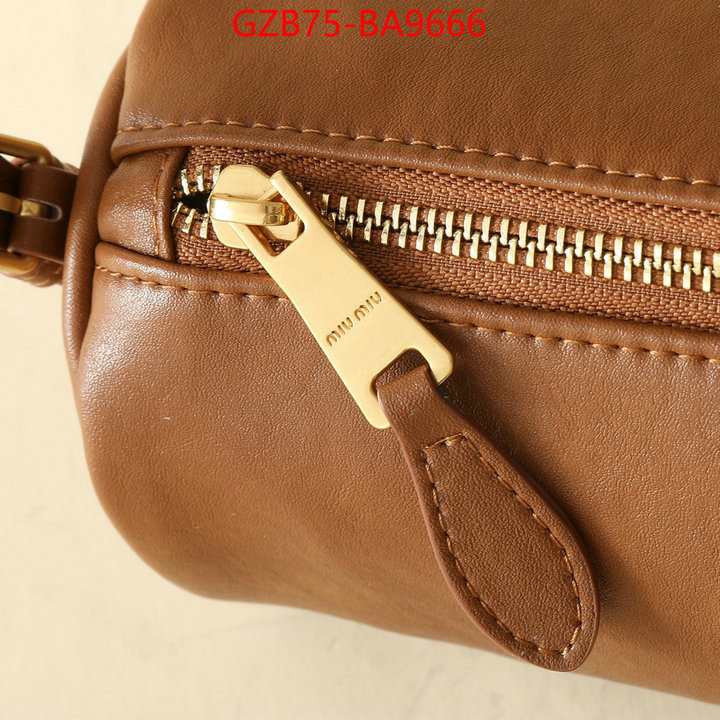 Miu Miu Bags(4A)-Handbag- top quality fake ID: BA9666 $: 75USD,