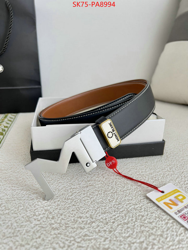 Belts-Montblanc 2024 aaaaa replica customize ID: PA8994 $: 75USD