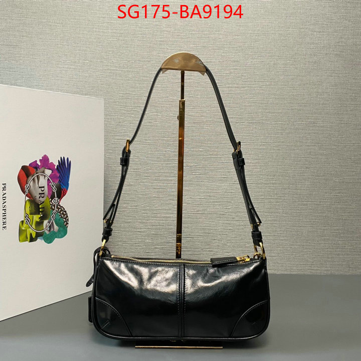 Prada Bags(TOP)-Crossbody- first copy ID: BA9194 $: 175USD,