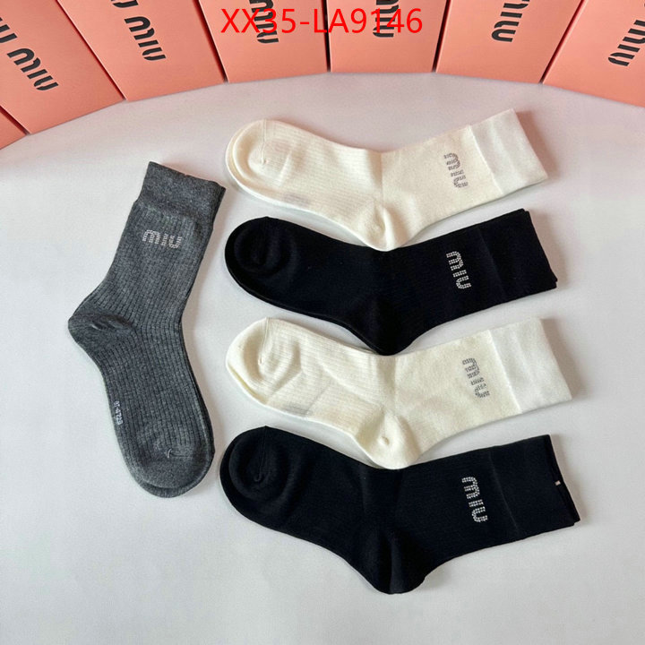 Sock-Miu Miu fashion designer ID: LA9146 $: 35USD