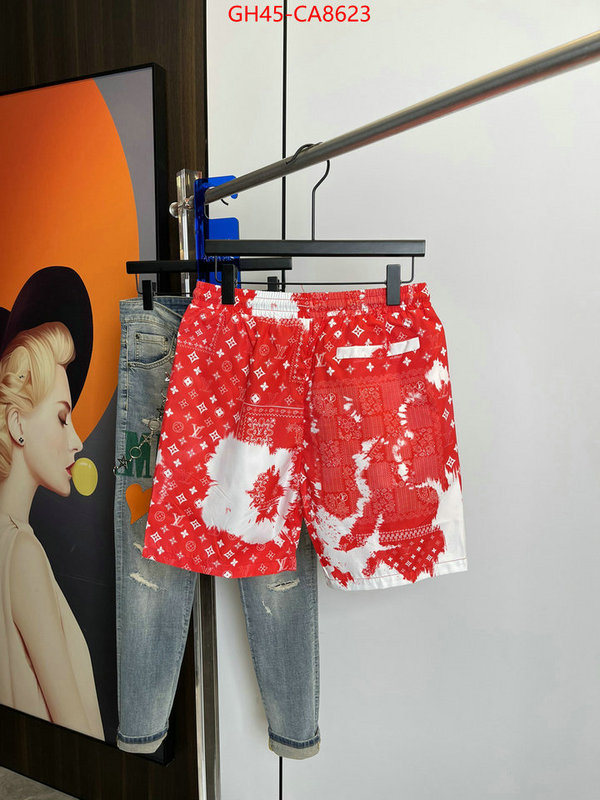 Beach Shorts-LV buying replica ID: CA8623 $: 45USD