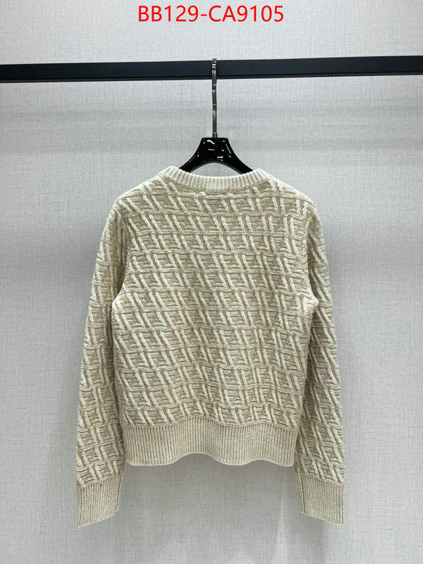 Clothing-Fendi perfect quality designer replica ID: CA9105 $: 129USD