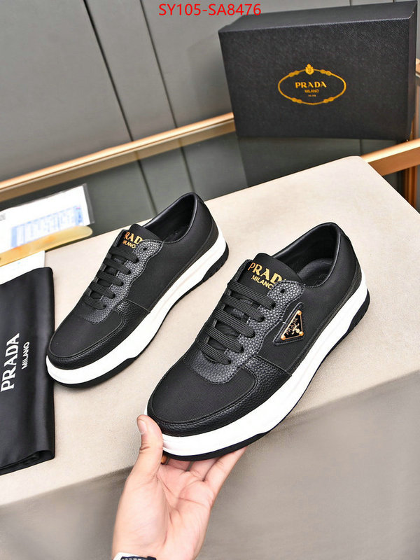 Men shoes-Prada how can i find replica ID: SA8476 $: 105USD