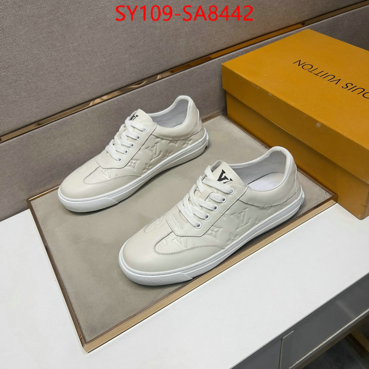 Men Shoes-LV fake cheap best online ID: SA8442 $: 109USD