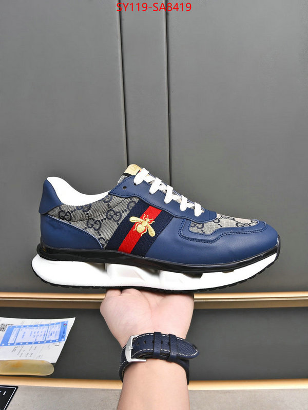 Men Shoes-Gucci replica us ID: SA8419 $: 119USD