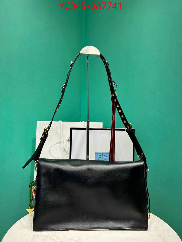 Prada Bags(TOP)-Handbag- 1:1 replica wholesale ID: BA7741 $: 345USD,