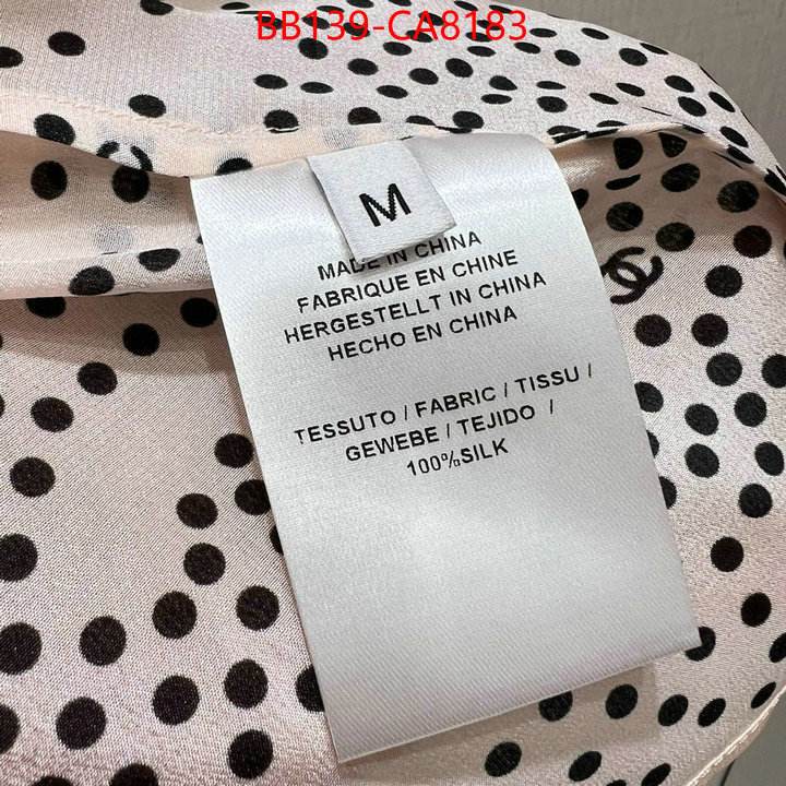 Clothing-Chanel cheap replica ID: CA8183 $: 139USD