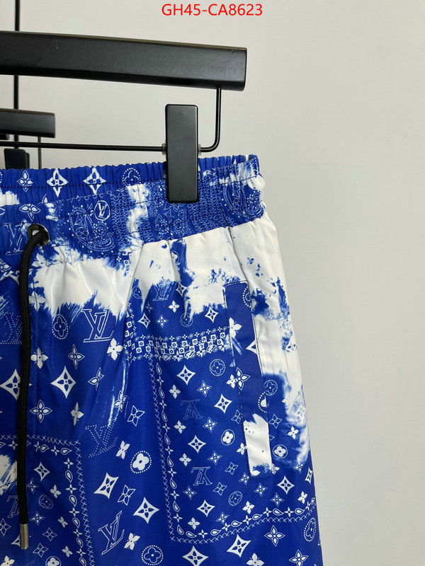 Beach Shorts-LV buying replica ID: CA8623 $: 45USD