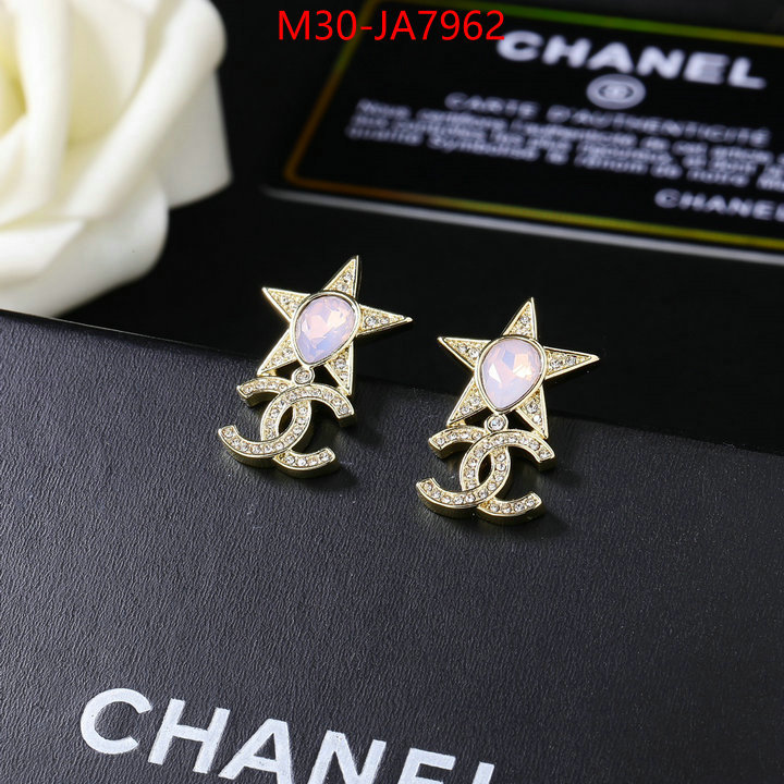 Jewelry-Chanel 2024 replica wholesale cheap sales online ID: JA7962 $: 30USD