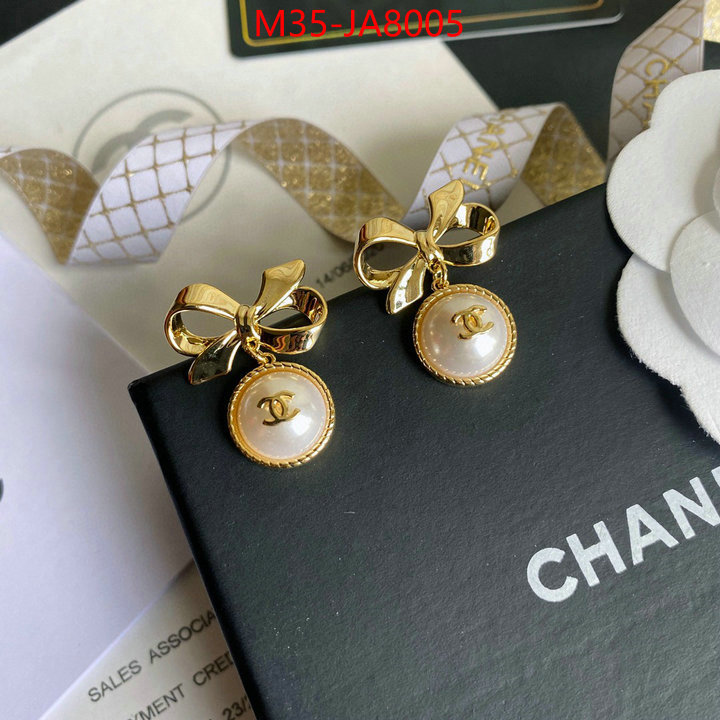 Jewelry-Chanel 2024 perfect replica designer ID: JA8005 $: 35USD