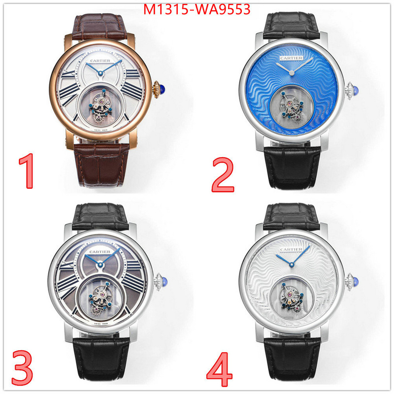 Watch(TOP)-Cartier aaaaa+ replica ID: WA9553 $: 1315USD