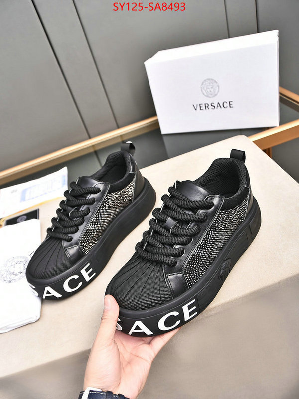 Men Shoes-Versace high quality 1:1 replica ID: SA8493 $: 125USD