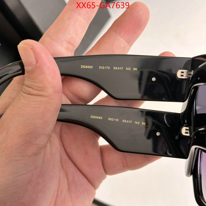 Glasses-DG 7 star quality designer replica ID: GA7639 $: 65USD