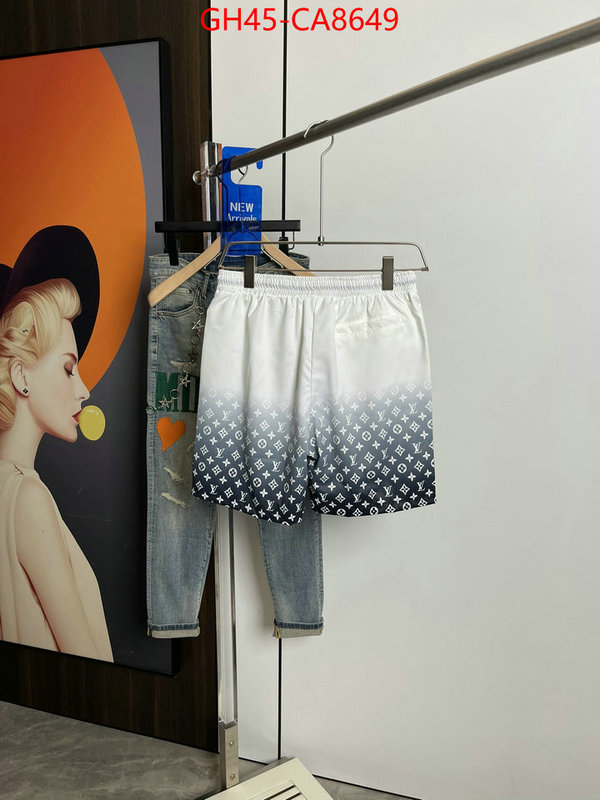 Beach Shorts-LV designer 7 star replica ID: CA8649 $: 45USD