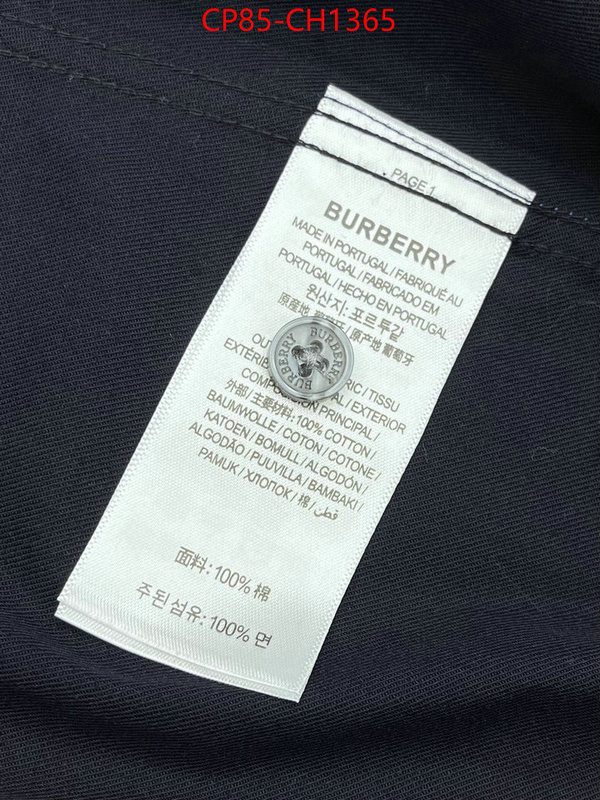 Clothing-Burberry 7 star replica ID: CH1365 $:85USD