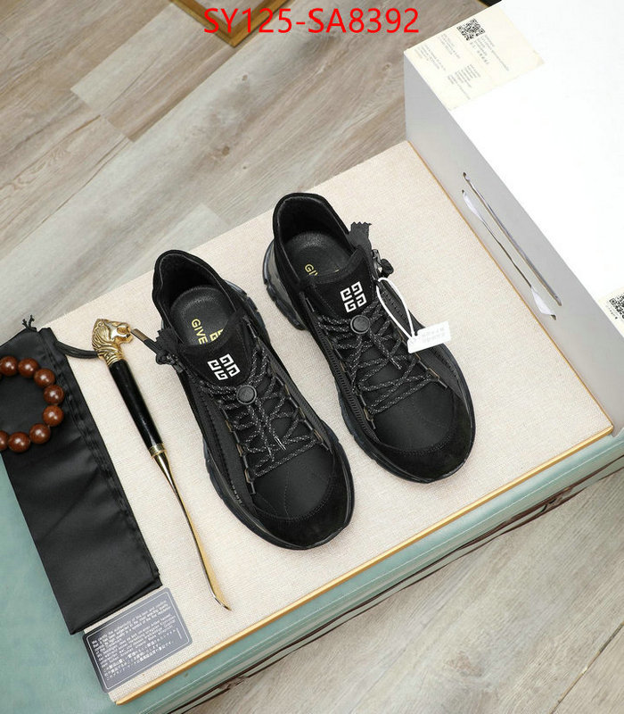 Men shoes-Givenchy mirror copy luxury ID: SA8392 $: 125USD