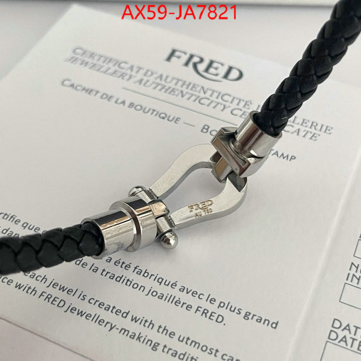 Jewelry-Fred replica shop ID: JA7821 $: 59USD