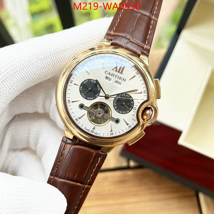 Watch(TOP)-Cartier top quality website ID: WA9550 $: 219USD