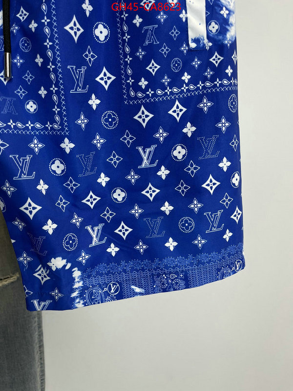 Beach Shorts-LV buying replica ID: CA8623 $: 45USD