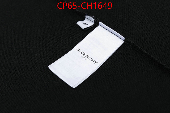 Clothing-Givenchy best replica quality ID: CH1649 $: 65USD