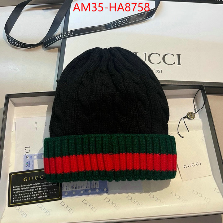 Cap(Hat)-Gucci best replica quality ID: HA8758 $: 35USD