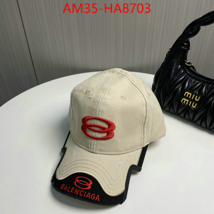 Cap(Hat)-Balenciaga customize best quality replica ID: HA8703 $: 35USD