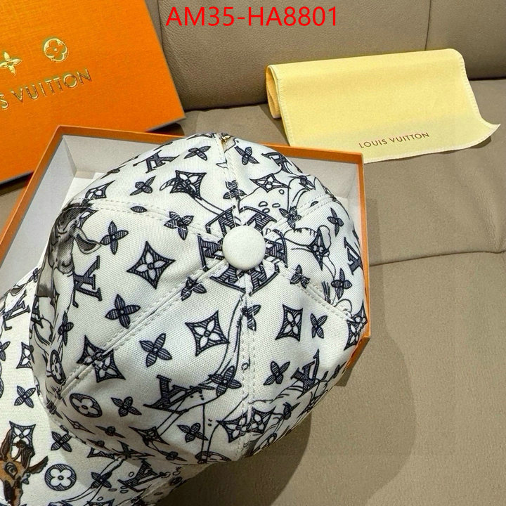 Cap(Hat)-LV mirror copy luxury ID: HA8801 $: 35USD