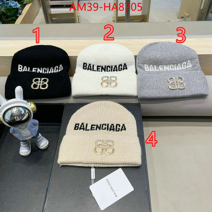 Cap(Hat)-Balenciaga high quality aaaaa replica ID: HA8705 $: 39USD