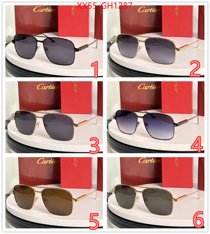 Glasses-Cartier quality aaaaa replica ID: GH1287 $: 55USD