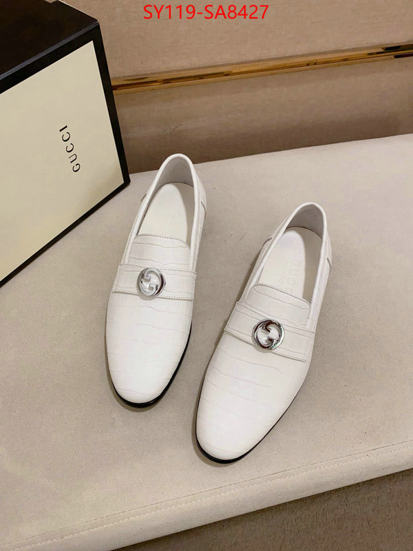 Men Shoes-Gucci top perfect fake ID: SA8427 $: 119USD