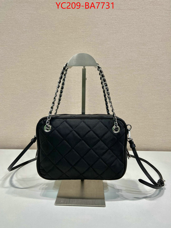 Prada Bags(TOP)-Handbag- perfect quality ID: BA7731 $: 209USD,