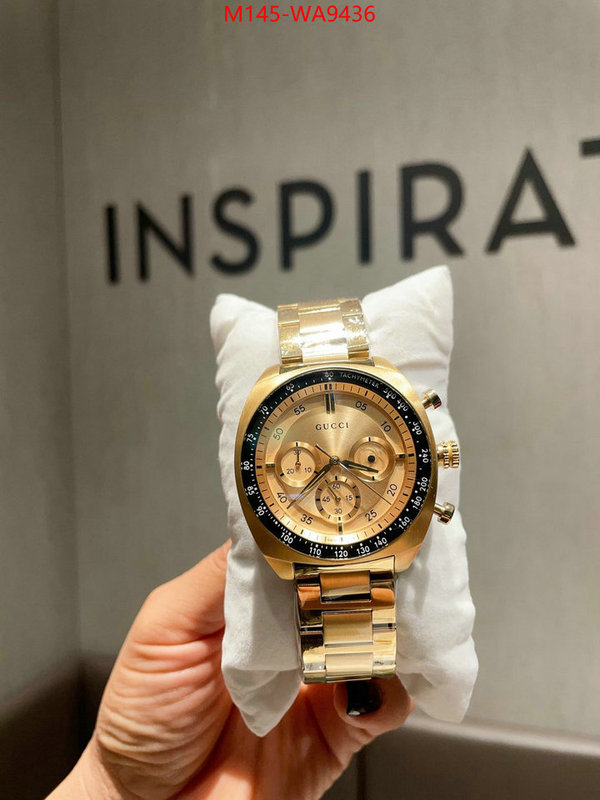 Watch(4A)-Gucci 1:1 clone ID: WA9436 $: 145USD